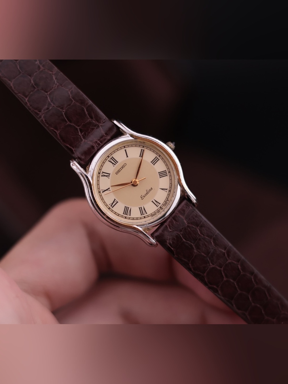 Vintage 1988 Seiko Exceline 1221-0160 Women’s Watch